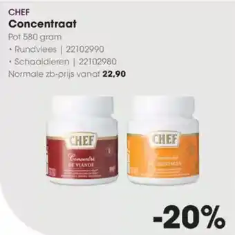 Hanos Chef concentraat aanbieding