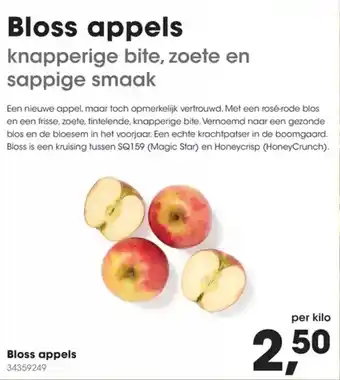 Hanos Bloss appels aanbieding