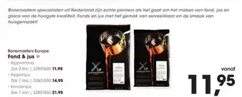 Hanos Bonemasters europe fond & jus aanbieding