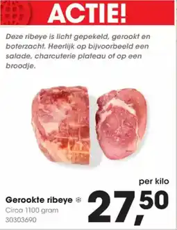 Hanos Gerookte ribeye aanbieding