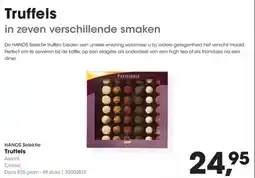 Hanos Hanos selektie truffels aanbieding