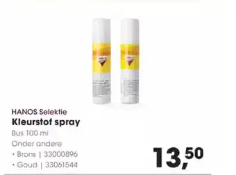 Hanos Hanos selektie kleurstof spray aanbieding