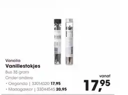 Hanos Vanolia vanillestokjes aanbieding
