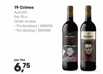 Hanos 19 crimes aanbieding