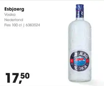 Hanos Esbjaerg vodka aanbieding