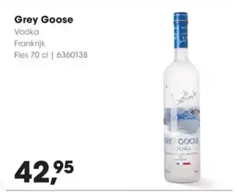 Hanos Grey goose vodka aanbieding