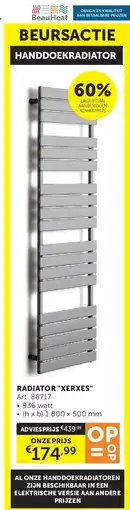 Zelfbouwmarkt RADIATOR XERXES aanbieding