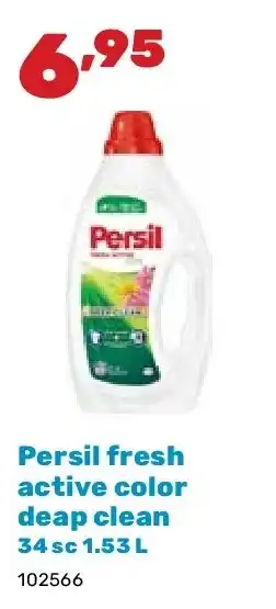 Happyland Persil fresh active color deap clean 34 sc 1.53 L aanbieding