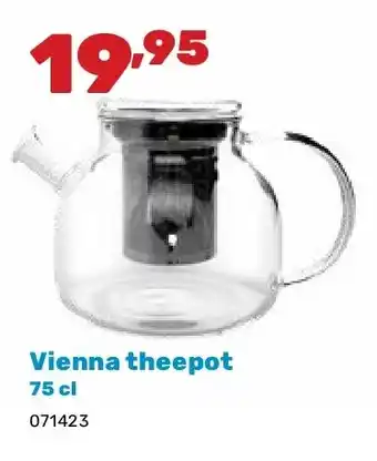 Happyland Vienna theepot 75 cl aanbieding