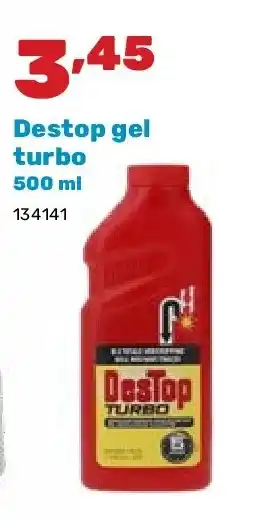 Happyland Destop gel turbo 500 ml aanbieding