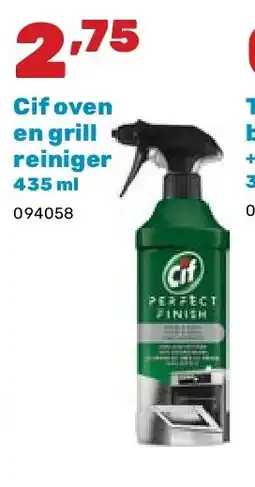 Happyland Cif oven en grill reiniger 435 ml aanbieding