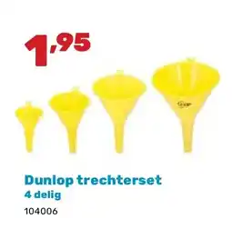 Happyland Dunlop trechterset 4 delig aanbieding