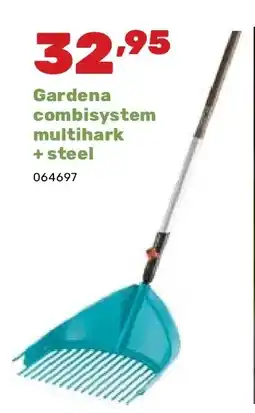 Happyland Gardena combisystem multihark + steel aanbieding