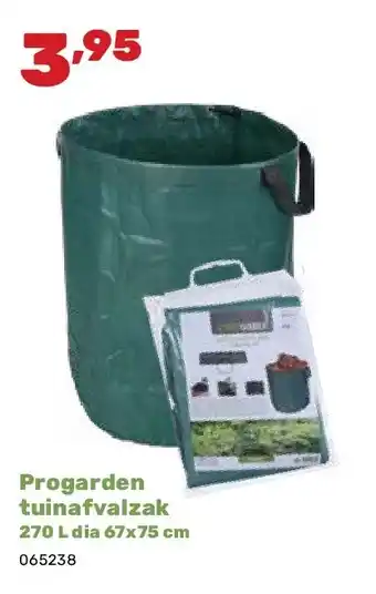 Happyland Progarden tuinafvalzak 270 L dia 67x75 cm aanbieding