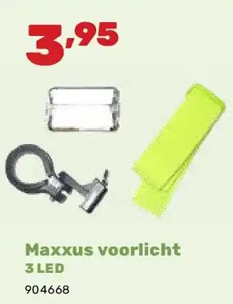 Happyland Maxxus voorlicht 3 LED aanbieding