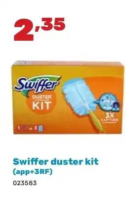 Happyland Swiffer duster kit (app+3RF) aanbieding