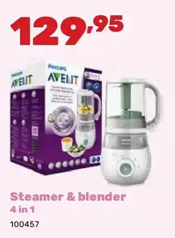 Happyland Steamer & blender 4 in 1 aanbieding