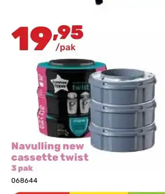 Happyland Navulling new cassette twist 3 pak aanbieding