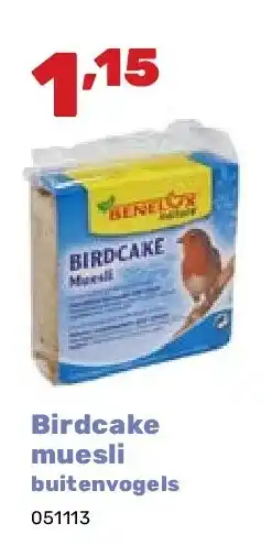 Happyland Birdcake muesli buitenvogels aanbieding