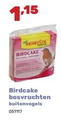 Happyland Birdcake bosvruchten buitenvogels aanbieding