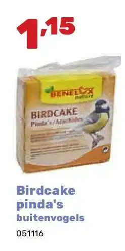 Happyland Birdcake pinda's buitenvogels aanbieding