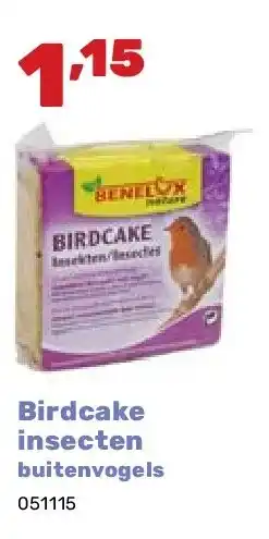 Happyland Birdcake insecten buitenvogels aanbieding