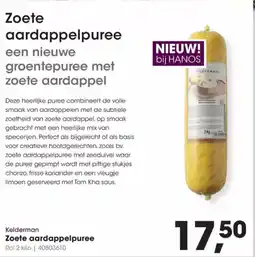 Hanos Kelderman Zoete aardappelpuree aanbieding