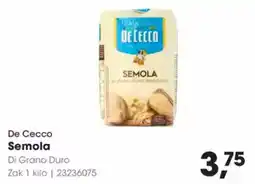 Hanos De Cecco Semola aanbieding