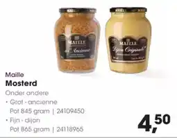 Hanos Maille Mosterd aanbieding