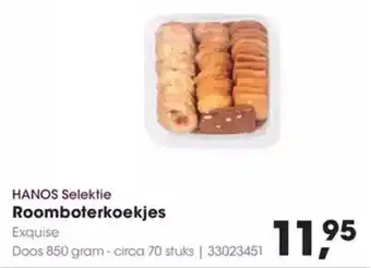 Hanos Hanos Selektie Roomboterkoekjes aanbieding