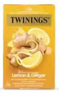 Hanos Twinings Thee Citroen Gember aanbieding