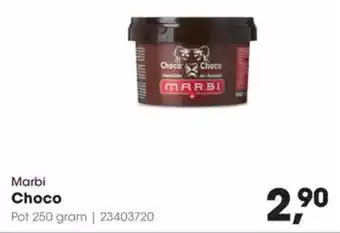 Hanos Marbi Choco aanbieding