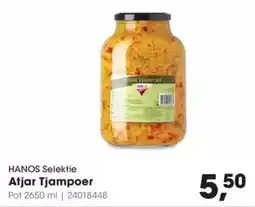 Hanos Hanos Selektie Atjar Tjampoer aanbieding