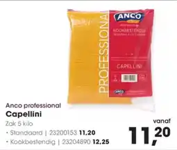 Hanos Anco professional Capellini aanbieding