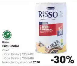 Hanos Risso Frituurolie aanbieding