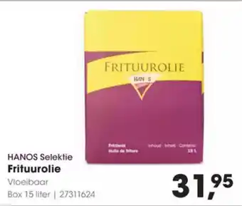 Hanos Hanos Selektie Frituurolie aanbieding