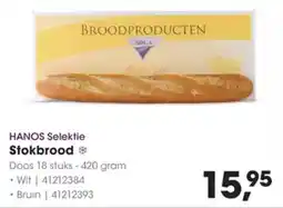 Hanos Hanos Selektie Stokbrood aanbieding