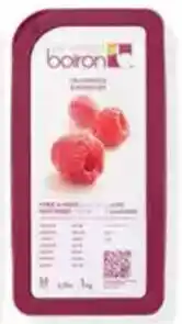 Hanos Les Vergers Boiron Fruit Puree Framboos aanbieding