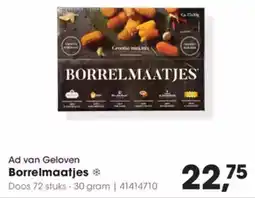 Hanos Ad van Geloven Borrelmaatjes aanbieding