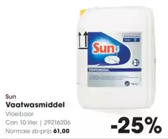 Hanos Sun Vaatwasmiddel aanbieding