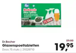 Hanos Dr. Becher Glazenspoeltabletten aanbieding