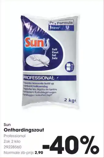 Hanos Sun Onthardingszout aanbieding