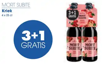 Prik en Tik Mort Subite Kriek aanbieding