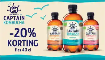 Prik en Tik The Gutsy Captain Kombucha aanbieding