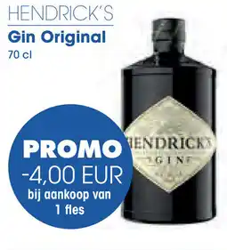 Prik en Tik Hendrick's Gin Original aanbieding