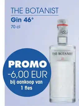 Prik en Tik The Botanist Gin 46° aanbieding