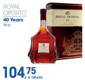 Prik en Tik Royal Oporto 40 Years aanbieding