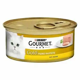 Zooplus 12x85g Gold Paté Eend & Spinazie Gourmet Kattenvoer aanbieding