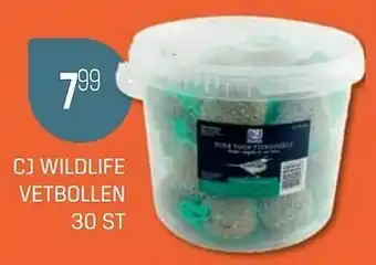 Cj wildlife vetbollen 30 st