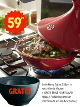 Dip & Da Emile Henry Tajine aanbieding